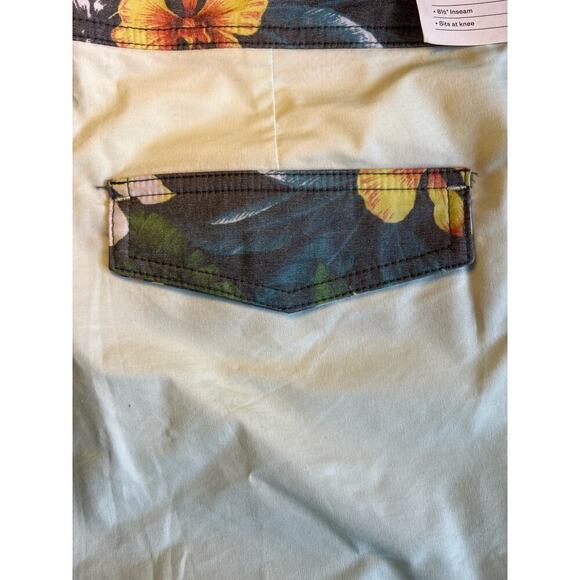 NWT Goodfellow & Co Jones Board Short Color Block Mint/Gray size 40, 8.5" inseam - Picture 4 of 14